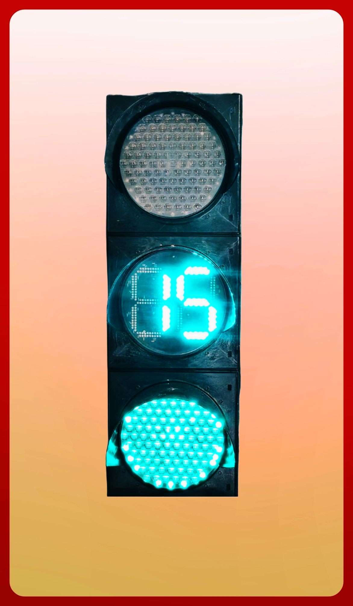 فانوس 3 خانه فرماندهی معکوس شمار - تصویر 1