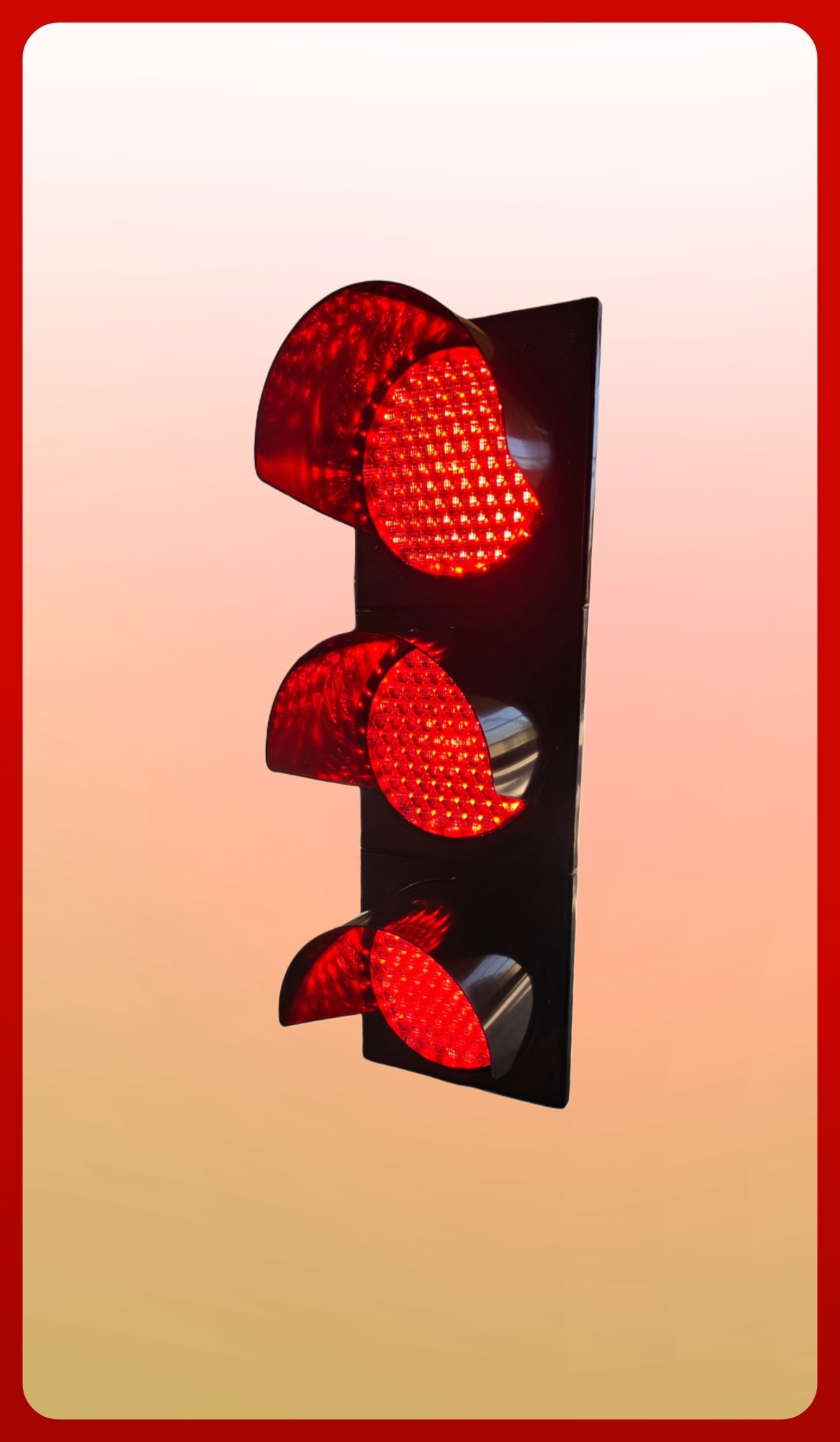 فانوس 3خانه چشمک زن برقی