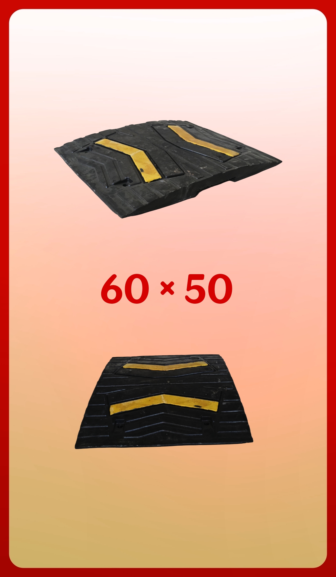 سرعت گیر لاستیکی درسایز های مختلف - تصویر 3