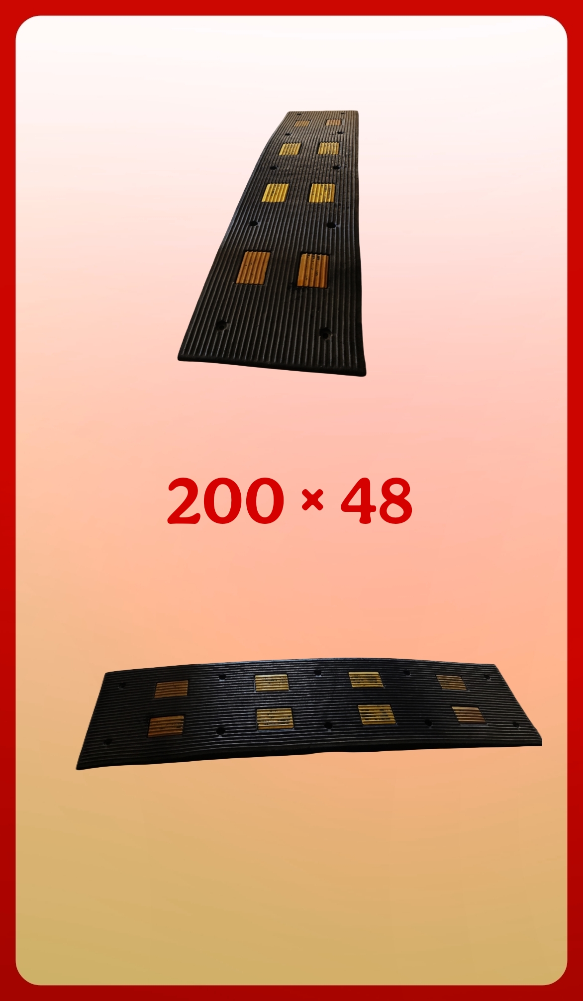 سرعت گیر لاستیکی درسایز های مختلف